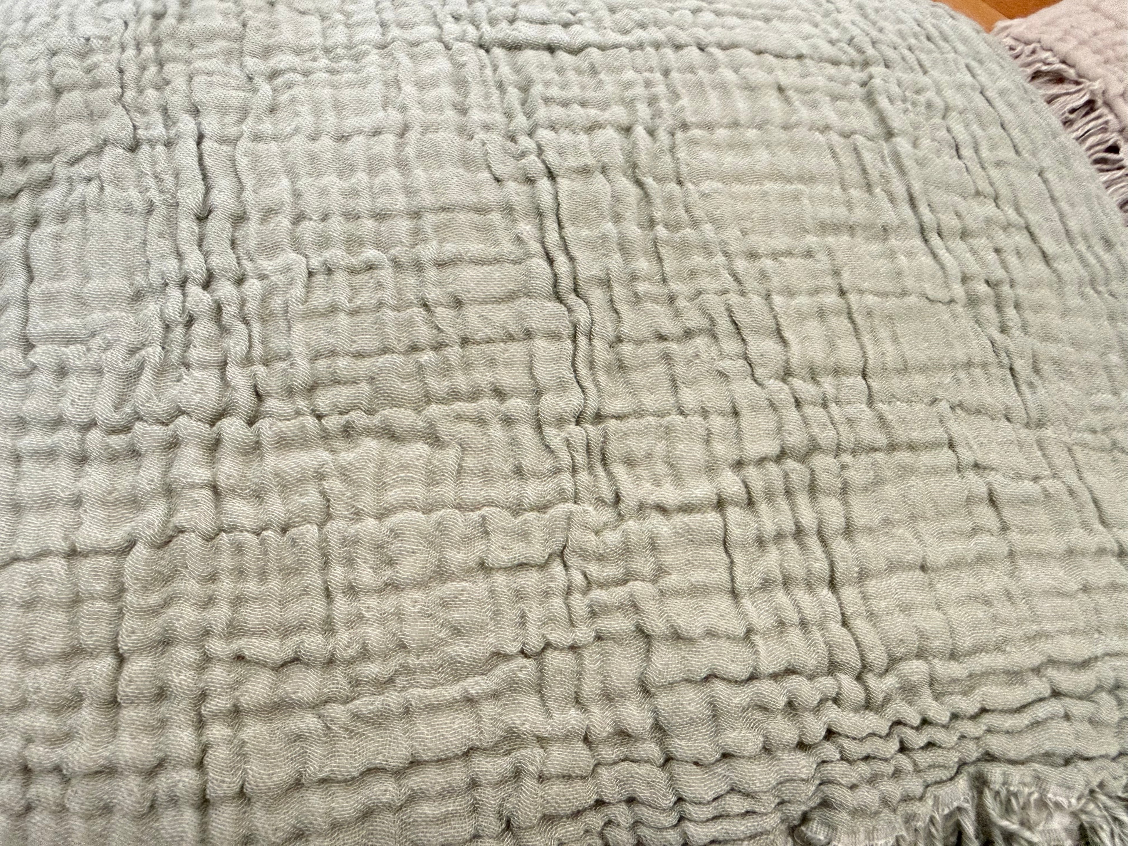 4 Layer Muslin Cotton Throw Blanket