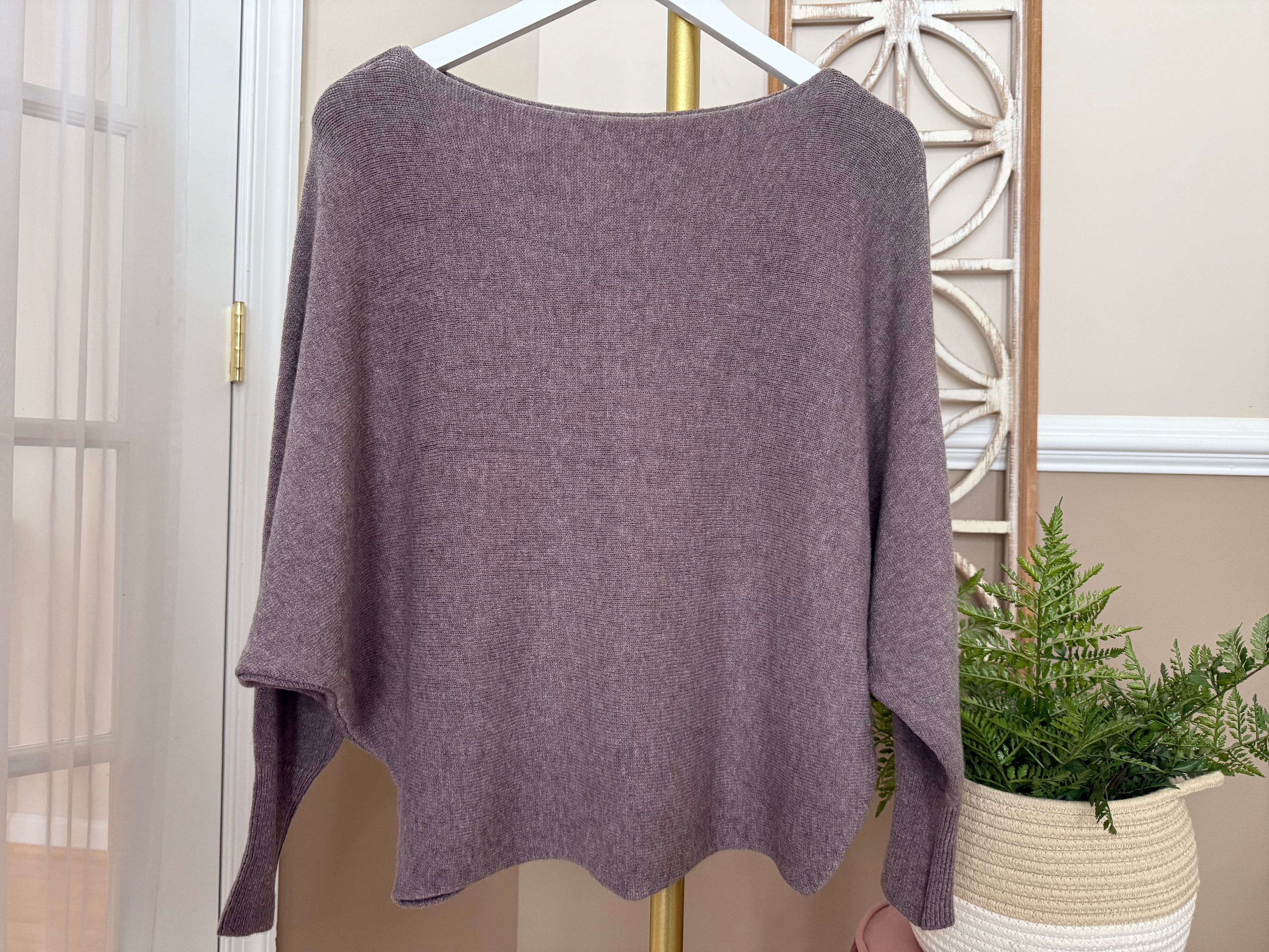 Classic Boatneck Sweater