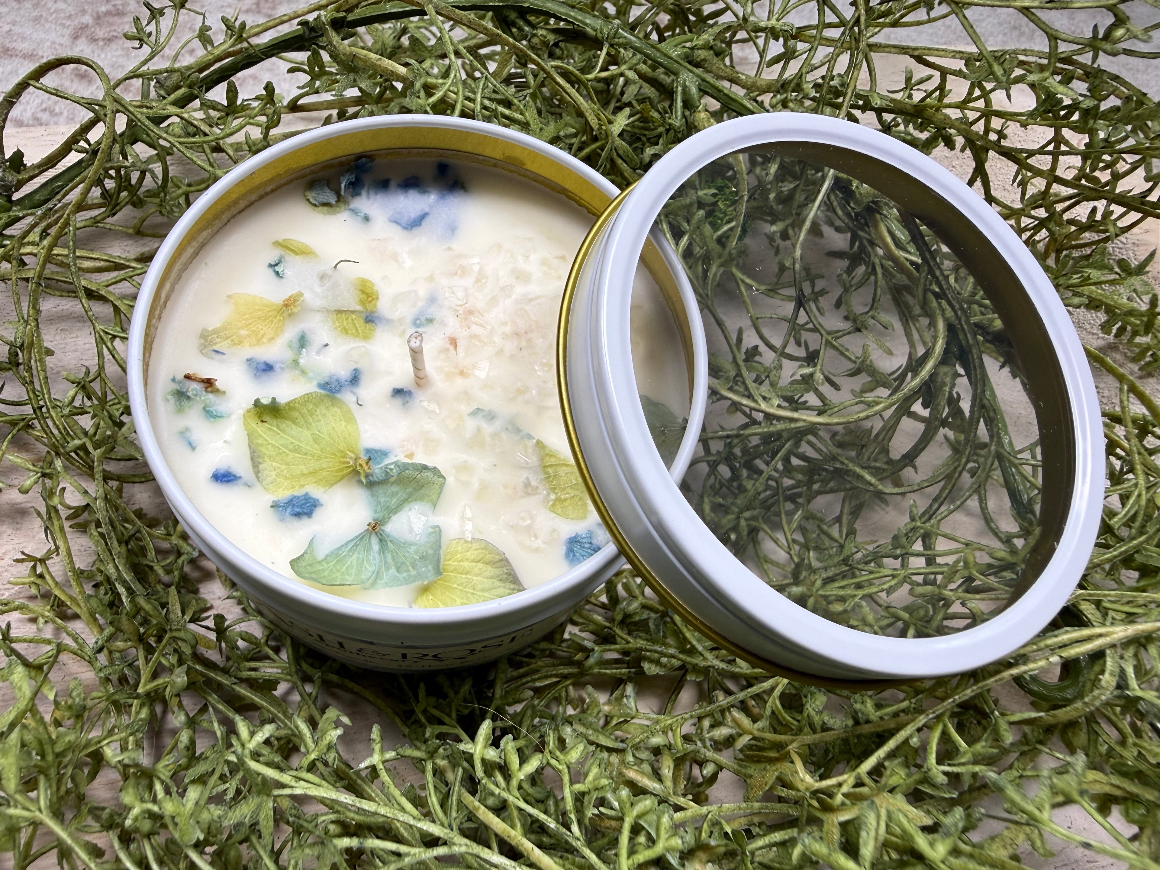 By the Sea - Hydrangea and Sea Salt Candle